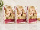 L’Oréal Excellence Creme Coloration 10 Lichtblond, 3er-Pack